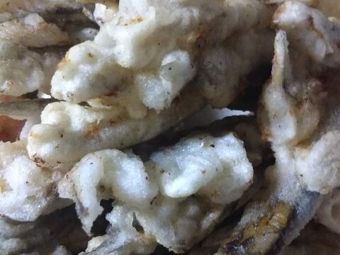 小いわしのゆず胡椒風味の天ぷら(о´∀`о)